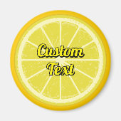 Lemon Slice Magneet (Voorkant)