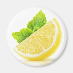Lemon slice magneet