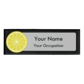 Lemon Slice Naambadge (Voorkant)