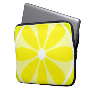 Lemon Slice Neopree Electronics Bag Laptop Sleeve