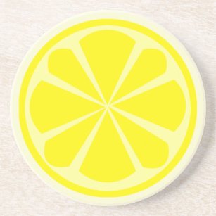 Lemon Slice-Onderzetter Zandsteen Onderzetter