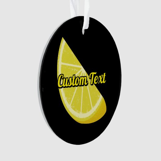 Lemon Slice Ornament (voorkant)