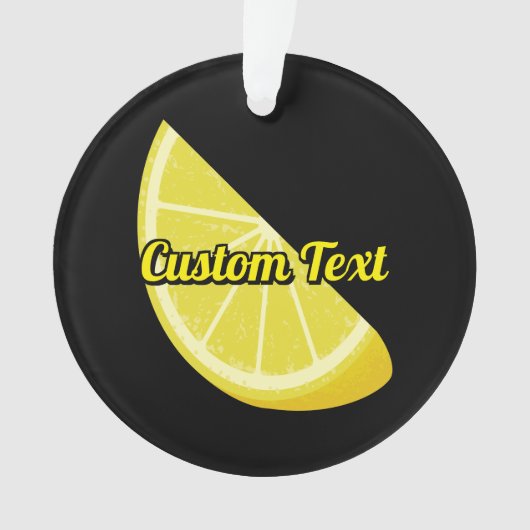 Lemon Slice Ornament (voorkant)