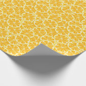 Lemon slice pattern  cadeaupapier (Hoek)