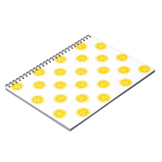 Lemon Slice Pattern Notitieboek (Linkerzijde)