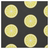 Lemon Slice Pattern Stof (Close Up)