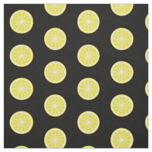 Lemon Slice Pattern Stof