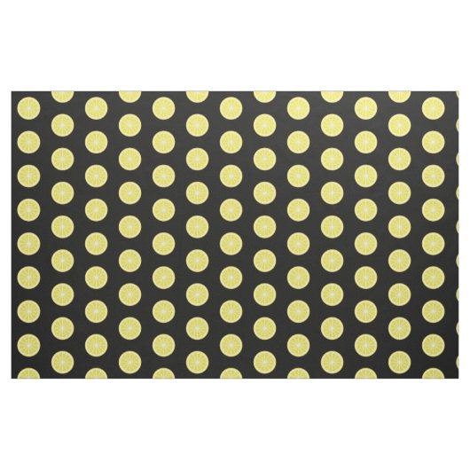 Lemon Slice Pattern Stof (Fat Quarter)