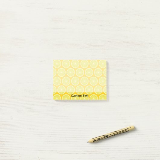 Lemon Slice Post-it® Notes (Op bureau)