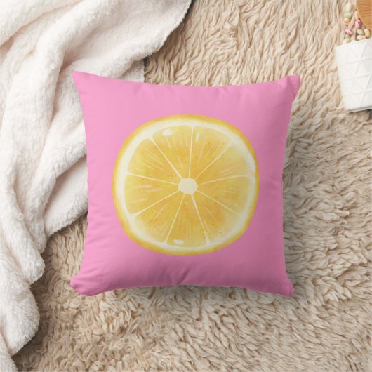 Lemon Slice Print Kussen (Deken)