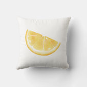Lemon Slice Print Kussen (Achterkant)