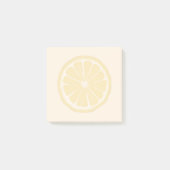 Lemon Slice Print Sticky Notes (Voorkant)