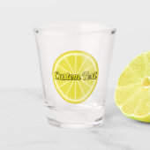 Lemon Slice Shot Glas (Voorkant)