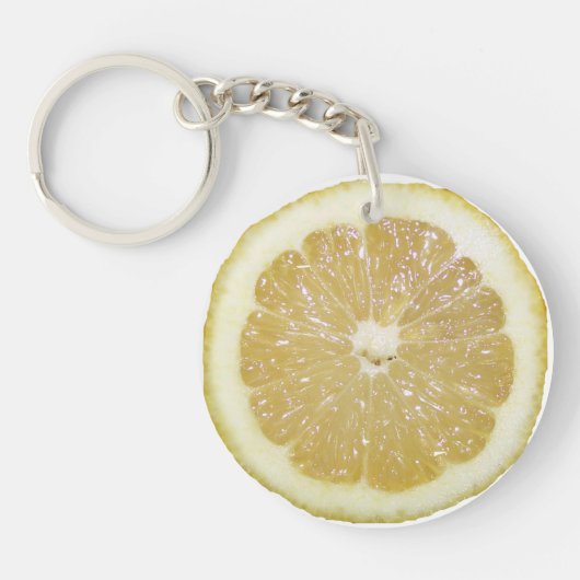 Lemon Slice Sleutelhanger (Voorkant)