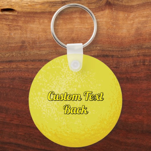 Lemon Slice-Sleutelhanger Sleutelhanger (Achterkant)