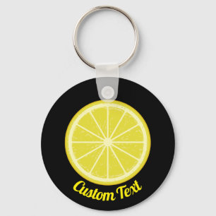 Lemon Slice-Sleutelhanger Sleutelhanger