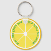 Lemon Slice-Sleutelhanger Sleutelhanger (Voorkant)