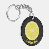 Lemon Slice-Sleutelhanger Sleutelhanger (Voorkant Links)