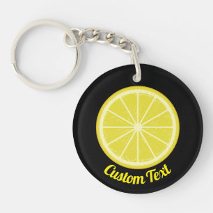 Lemon Slice-Sleutelhanger Sleutelhanger