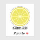 Lemon Slice Sticker (Vel)