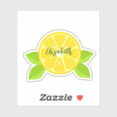 Lemon Slice Sticker (Vel)