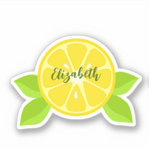 Lemon Slice Sticker