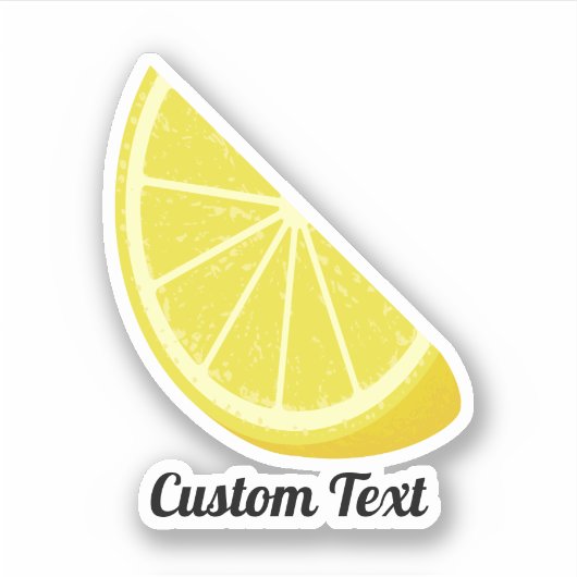 Lemon Slice Sticker (Voorkant)