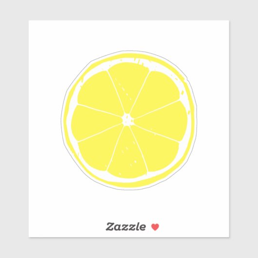 Lemon Slice-Sticker Sticker (Vel)