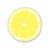 Lemon Slice-Sticker Sticker (Voorkant)