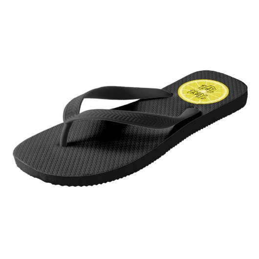 Lemon Slice Teenslippers (Schuin)