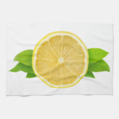 Lemon slice theedoek (Horizontaal)
