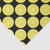 Lemon Slice Tissuepapier (Detail)