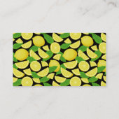 Lemon Slice Visitekaartje (Achterkant)