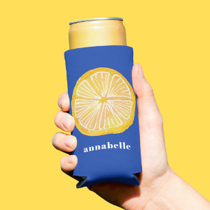 Lemon Slice Voornaam Seltzer Blikjeskoeler
