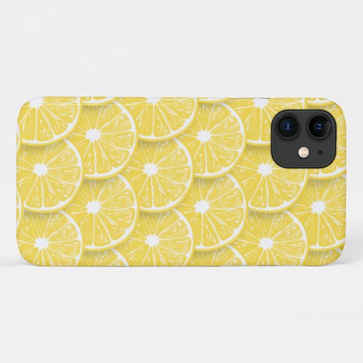 Lemon slices Case-Mate iPhone case (Achterkant (horizontaal))