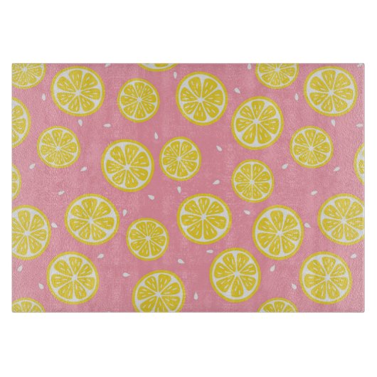 Lemon Slices Cutting Board Snijplank (Voorkant)