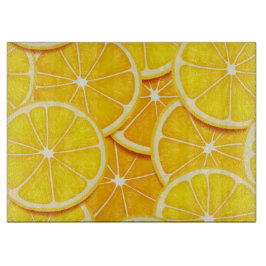Lemon Slices Cutting Board Snijplank