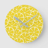 Lemon Slices Kitchen Wall klok (Voorkant)