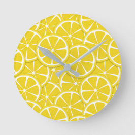 Lemon Slices Kitchen Wall klok