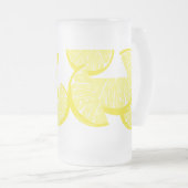 Lemon Slices Lemonade Glass Mok (Voorkant rechts)
