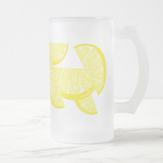 Lemon Slices Lemonade Glass Mok (Rechts)
