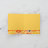 Lemon Slices Notitiekaartje (Binnen)