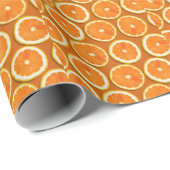 Lemon Slices Pattern Cadeaupapier (Rol Hoek)