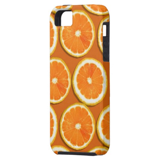 Lemon Slices Pattern Case-Mate iPhone Case (Achterkant Links)