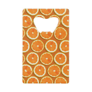 Lemon Slices Pattern Creditkaart Flessenopener