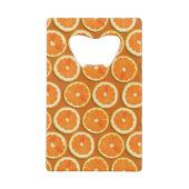 Lemon Slices Pattern Creditkaart Flessenopener (Achterkant)