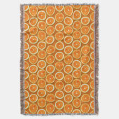 Lemon Slices Pattern Deken (Voorkant Verticaal)