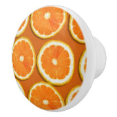 Lemon Slices Pattern Keramische Knop (Rechts)