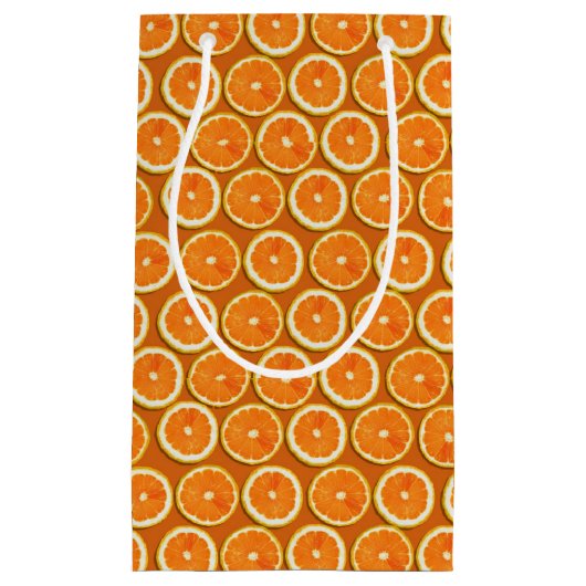 Lemon Slices Pattern Klein Cadeauzakje (Voorkant)