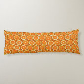 Lemon Slices Pattern Lichaamskussen (Achterkant)